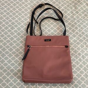 Kate Spade Dawn Sparrow Blush Nylon Crossbody